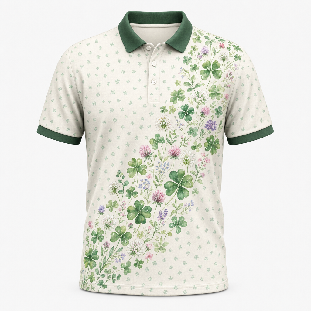 Clover Garden AOP Polo - Polo shirt - All over printed b97b78f3-7b22-4acb-ab2d-8a75b38be47f.png