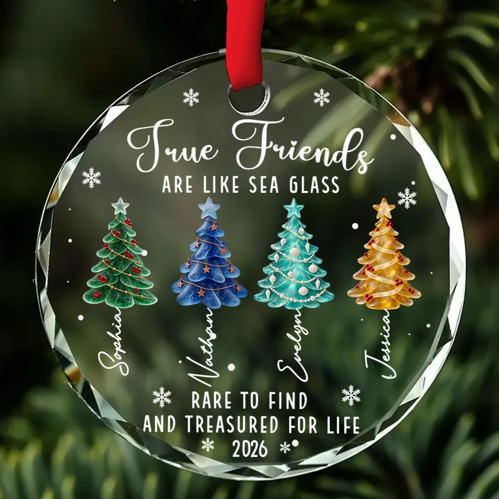 True Friends Rare To Find And Treasured For Life - Personalized Crystal Ornament - Christmas Gift For Friends, Sisters, Besties b9f432ed-087c-4c11-9a4a-19ba6d4d25b1-banner-2_converted.png