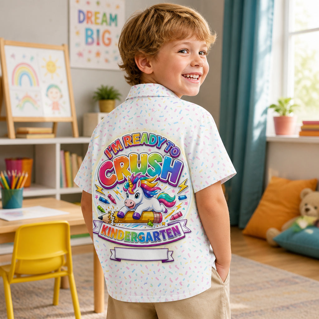 Ready To Crush Kindergarten Unicorn Kids Hawaiian Shirt — Personalized Name - Personalized Hawaiian Kids Shirt - AOP ba83a02d-e338-49c0-8b73-4919314d7578.jpg