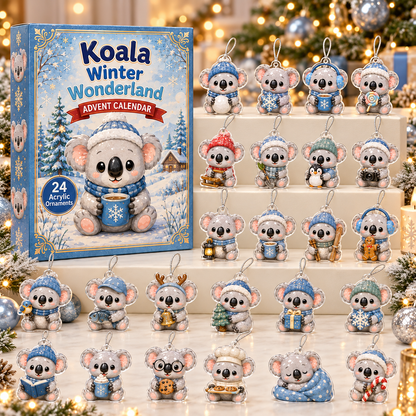 Koala Winter Wonderland Advent Calendar 2026 - 24-Day Festive Countdown, Acrylic Charms Blind Box - Gift For Koala Lovers baab87bf-ee87-445f-9548-3d3b4ceb0620-koala-box-charms.png