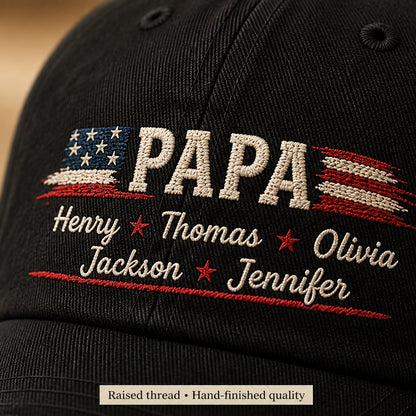 4th of July Papa Names Tee - How it is made
