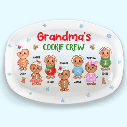 Grandma's Perfect Batch - Personalized Christmas Platter - Christmas Gift For Mom, Grandma banner-1_57e8e868-76de-4574-93ba-30952c92afde.jpg