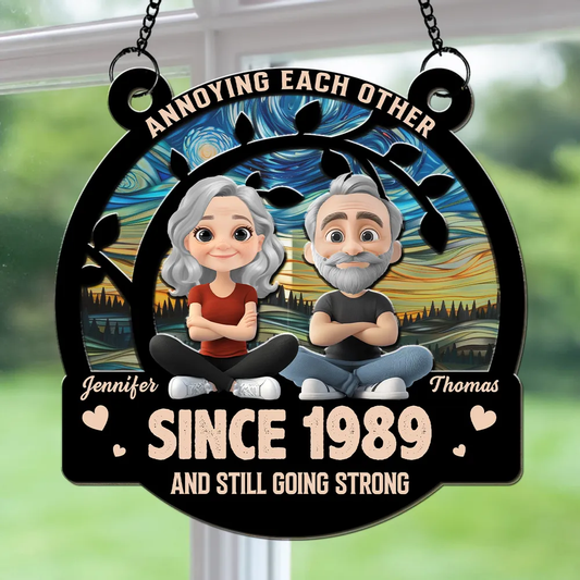 Annoying Each Other And Still Going Strong Doll Couple - Personalized Suncatcher Ornament - Gift For Couple, Anniversary Gift banner-1_converted_3dfec6b8-2816-4e70-bef2-9261edeae63a.png