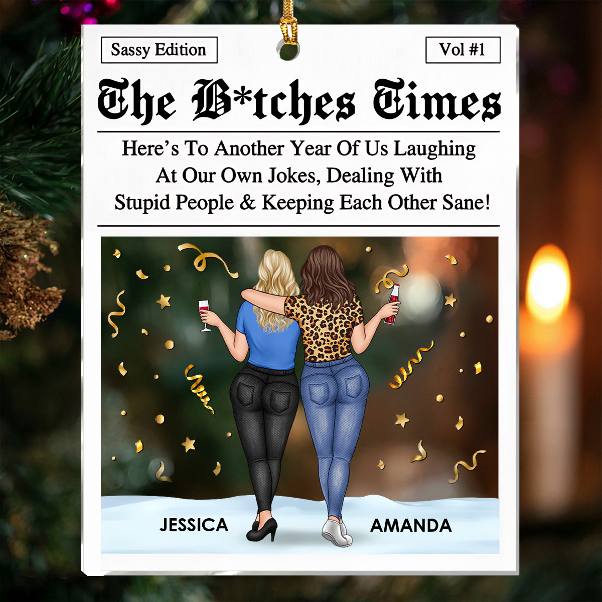 The Bestie Times Sassy Edition - Personalized Acrylic Plaque - Christmas Gift For Bestie, Sister, BFF banner-1_e85faf46-a514-48aa-abf8-a7494b3ad240.jpg