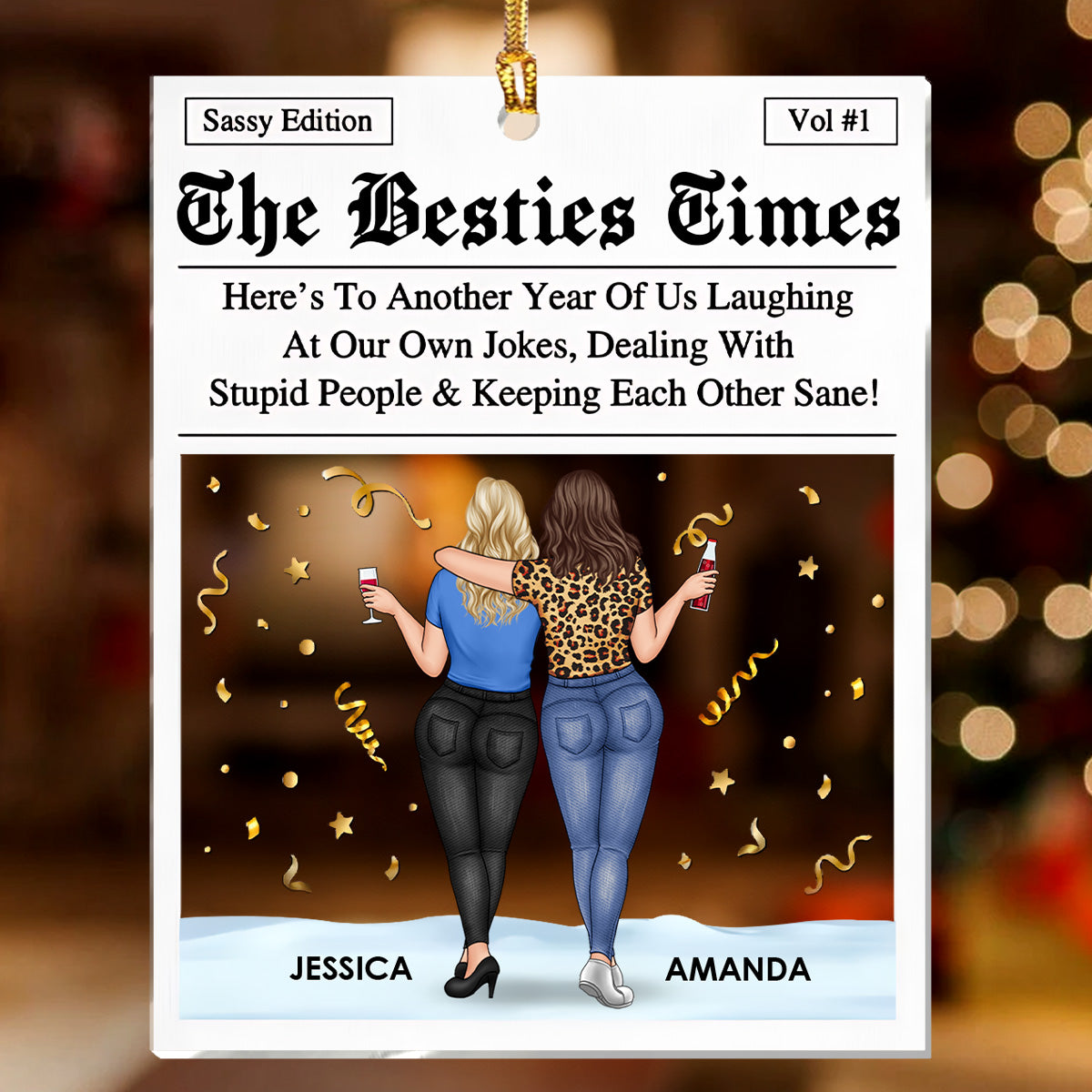 The Bestie Times Sassy Edition - Personalized Acrylic Plaque - Christmas Gift For Bestie, Sister, BFF banner-2_1418c41f-60a6-471b-ac6d-9209086cb3e3.jpg