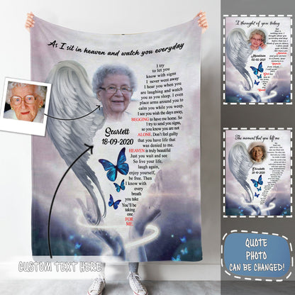 Angel Wings of Mother Upload Photo The Moment That You Left Me Personalized Fleece Blanket banner-2_2028c191-eb8d-4536-b7c4-5a8d2b5600ba.jpg