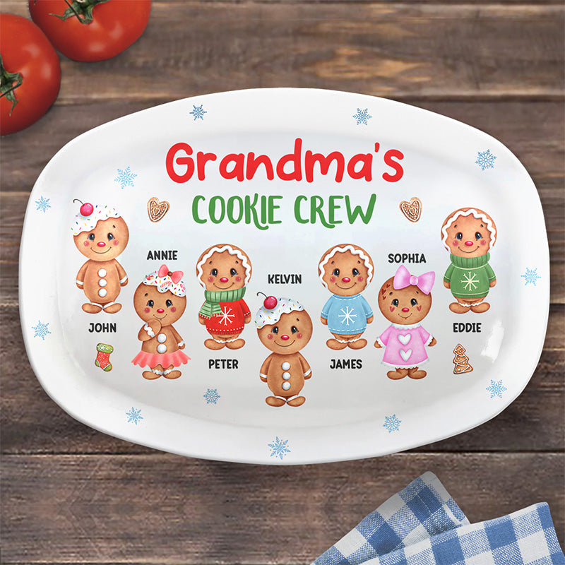 Grandma's Perfect Batch - Personalized Christmas Platter - Christmas Gift For Mom, Grandma banner-2_232e151b-2619-45c9-ac47-512387c7138d.jpg