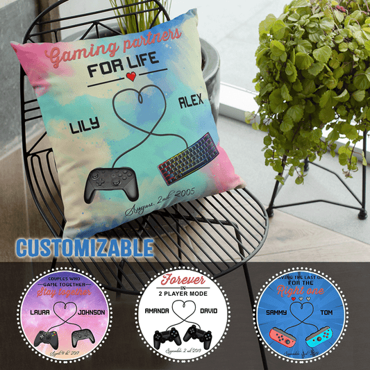 Gaming Controllers Couple Custom Pillow, Gaming Partners For Life AM08 banner-2_6a5df343-e3e5-4790-8550-aace662b0a34.png