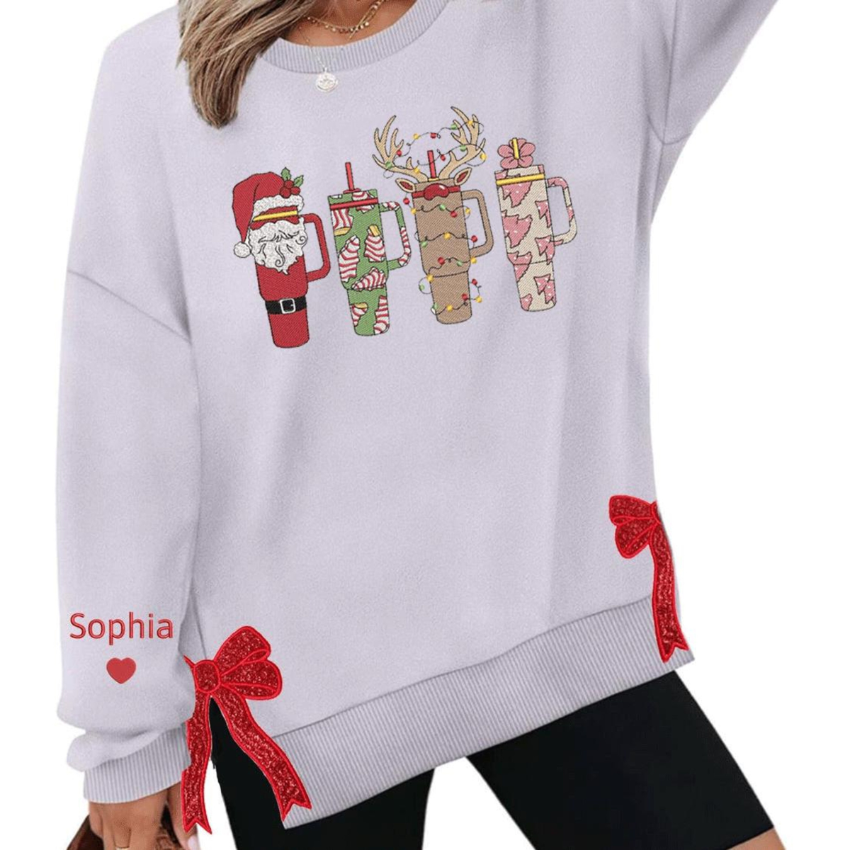 Retro Obsessive Cup Disorder Christmas Side Bow Applique Sweatshirt, Embroidered Bow Sweatshirt, Merry Christmas Embroidery, Custom Name banner-2_73c280e0-38a8-4fb2-bde5-4875c5250d09.png