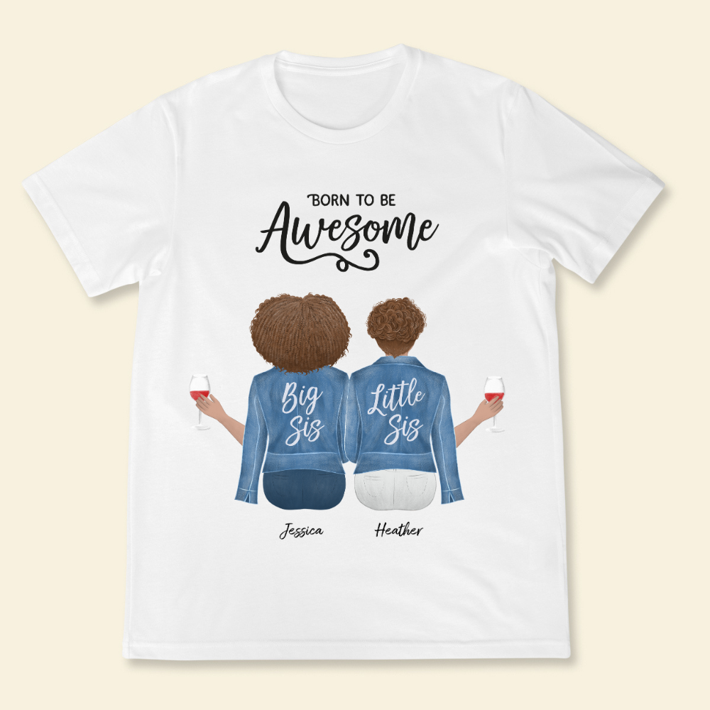 Besties Forever Wine Glass - Personalized Shirt - Gift For Sisters, Bestie, Friends banner-2_c92c0e47-2f27-459b-960c-3d925f74d17f.png
