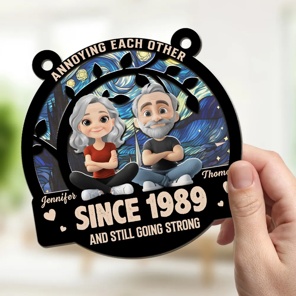 Annoying Each Other And Still Going Strong Doll Couple - Personalized Suncatcher Ornament - Gift For Couple, Anniversary Gift banner-2_converted_a8383584-c273-4ba9-911d-cdd7deace285.png