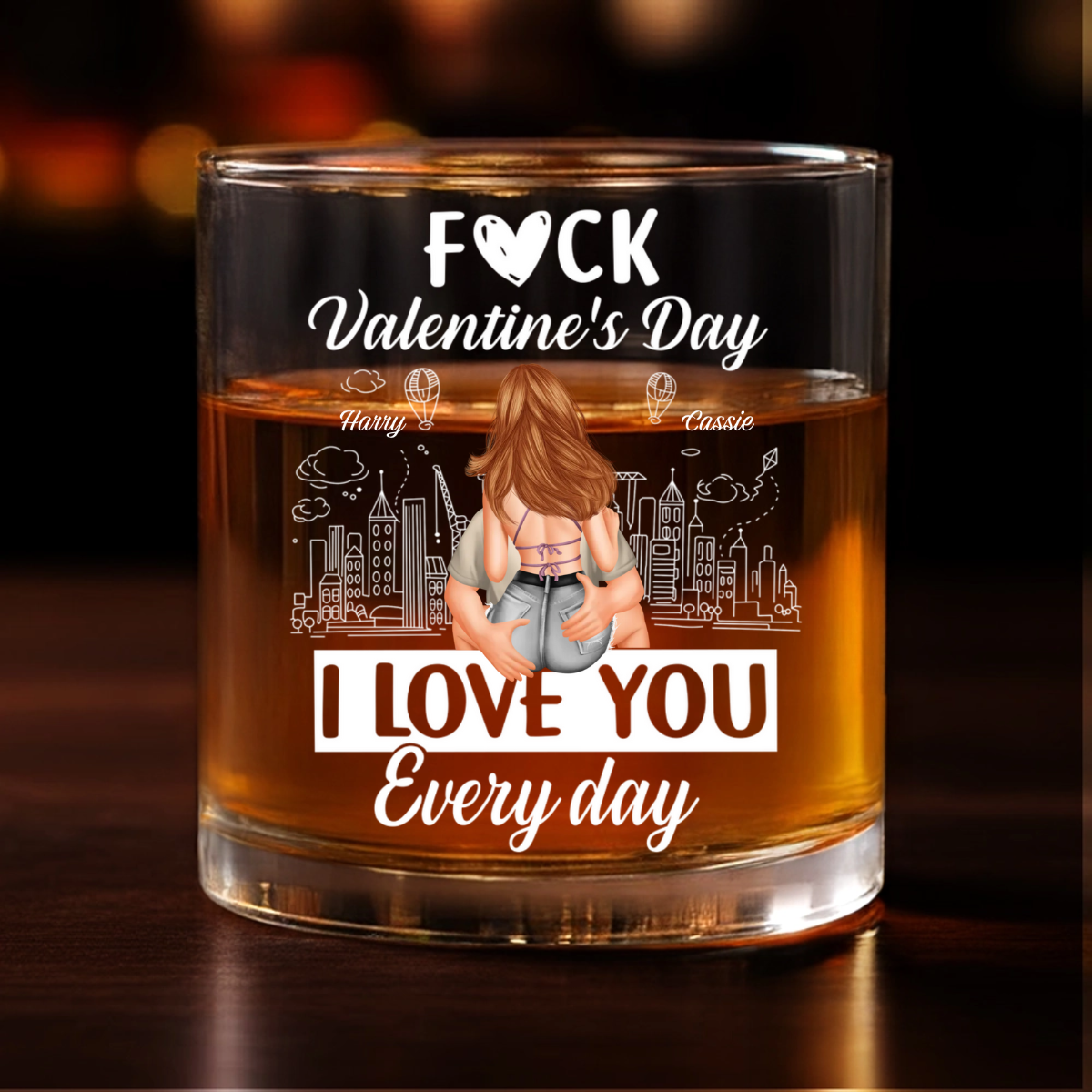 I Love You Everyday - Personalized Whiskey Glass - Anniversary Gift, Valentine's Day Gift For Couple banner-2_f02ea9ed-655e-4146-8dbe-cc847300d62a.png