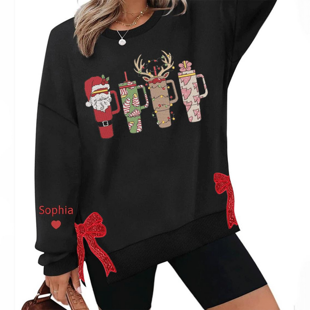Retro Obsessive Cup Disorder Christmas Side Bow Applique Sweatshirt, Embroidered Bow Sweatshirt, Merry Christmas Embroidery, Custom Name banner-3_3b71c368-70f0-496b-babe-a996ee14b5fd.png