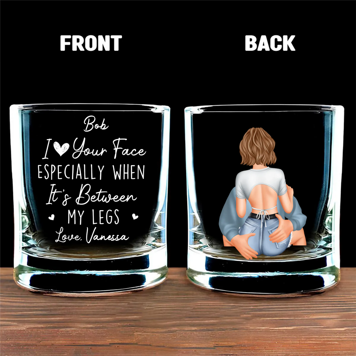 I Really Love Your Face - Personalized Whiskey Glass - Anniversary Gift, Valentine's Day Gift For Couple banner-3_8e3b6fe0-2d8a-4167-8502-cdada585ae49.png
