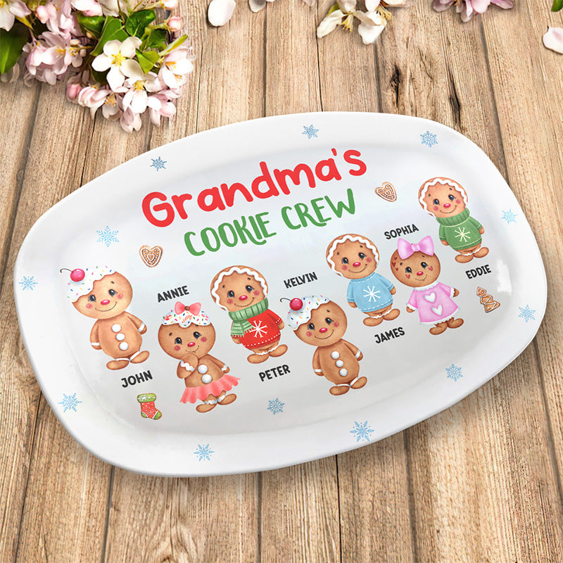 Grandma's Perfect Batch - Personalized Christmas Platter - Christmas Gift For Mom, Grandma banner-3_a1b8de5b-8e14-4d49-99c3-398ce8ca38b4.jpg