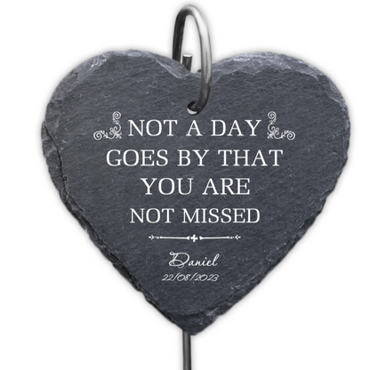 Not A Day Goes By That You Are Not Missed - Personalized Garden Slate Plaque - Memorial Gift banner-4_c8bbbba9-4730-45a2-aef1-bf83bdfcc3a2.png