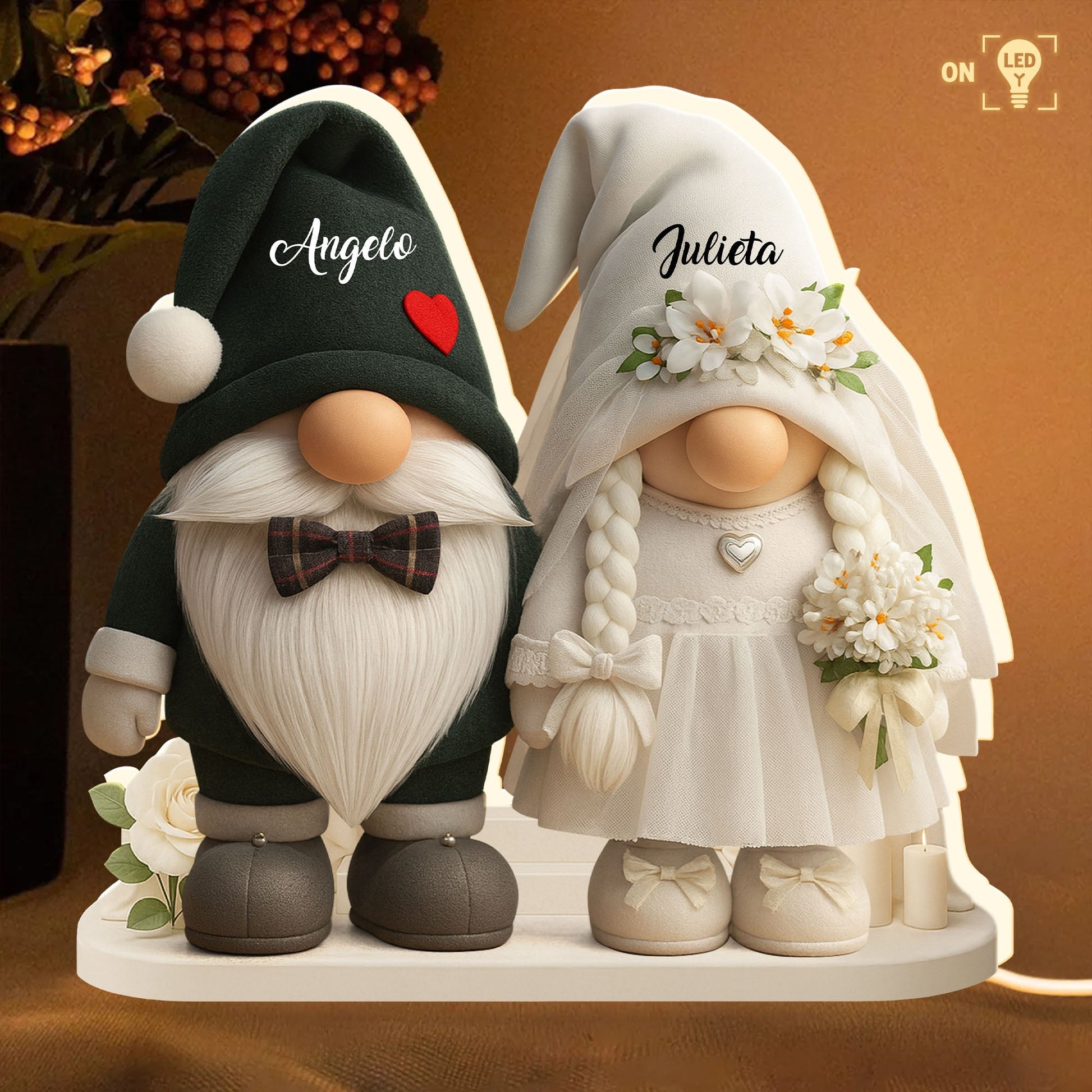 Groom And Bride Gnome With Hearts And Flowers - Personalized Acrylic LED Light Box - Valentine's Day Gift For Couples banner-6_06c152b6-b60a-44c3-9b1a-15605c3f8bf3.jpg
