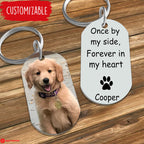Once By My Side Forever In My Heart - Personalized Photo Stainless Steel Keychain - Memorial Dog banner-FB_04750713-3933-45c9-9827-0a06d3ae71c0.jpg
