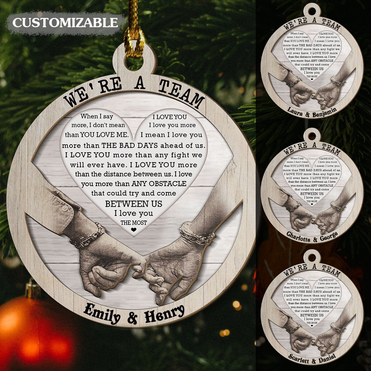 We're A Team Hand In Hand - Personalized Photo Layered Wooden Ornament - Gift For Couple banner-FB_18af92a5-ccf3-4274-991c-7001ba9a7418.jpg