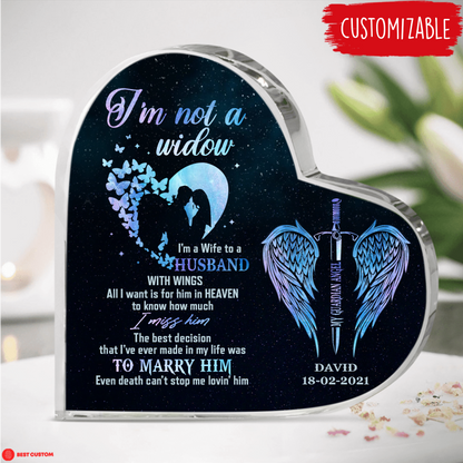 I'm Not A Widow Custom Heart Shaped Acrylic Plaque Memorial banner-FB_412c6277-a821-4ba9-ab68-7d3e38a54022.png
