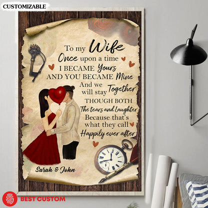 I Became Yours And You Became Mine - Personalized Canvas - Gift For Wife banner-FB_913651fb-ceae-4c82-b8b9-601e6ec0b867.jpg