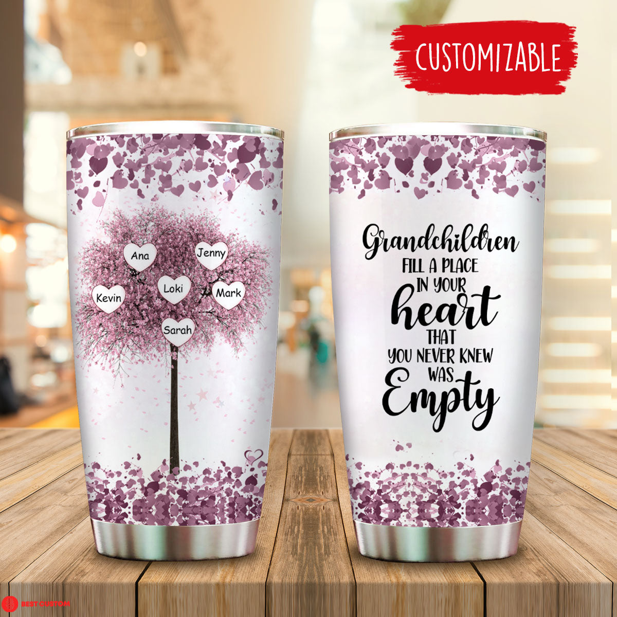 Grandchildren Fill A Place In Your Heart - Personalized Tumbler - Gift For Grandma banner-FB_b593d758-8a5b-43c8-9b76-f93ce753006f.jpg