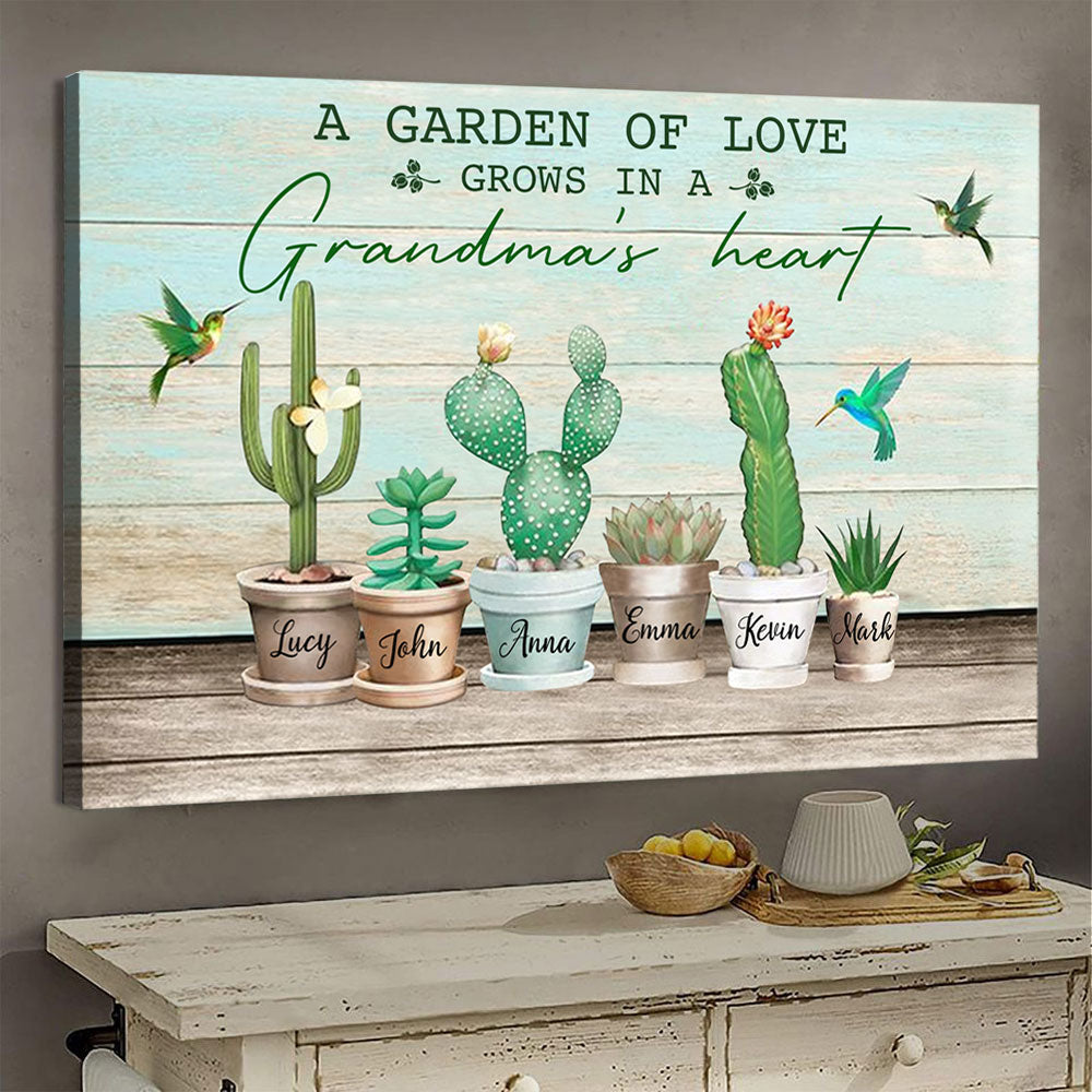 A Garden Of Love, Cactus - Personalized Canvas - Gift For Grandma banner-GG_1aefbb6c-bb29-4469-b292-c9e3ade8a7bf.jpg