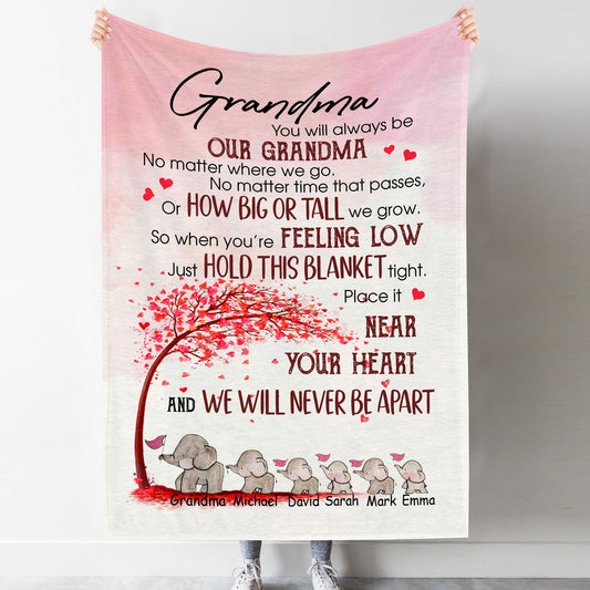 You Will Always Be Our Grandma - Personalized Blanket - Gift For Grandma banner-GG_24407f11-e423-4399-ac15-26b795de82b1.jpg