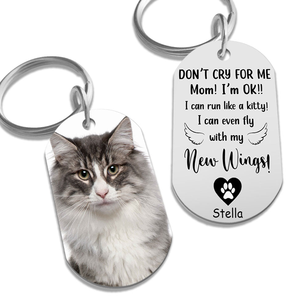 Don't Cry For Me - Personalized Photo Stainless Steel Keychain - Memorial Cat banner-GG_90681d48-7d2e-4fb5-a855-e9c69566feec.jpg