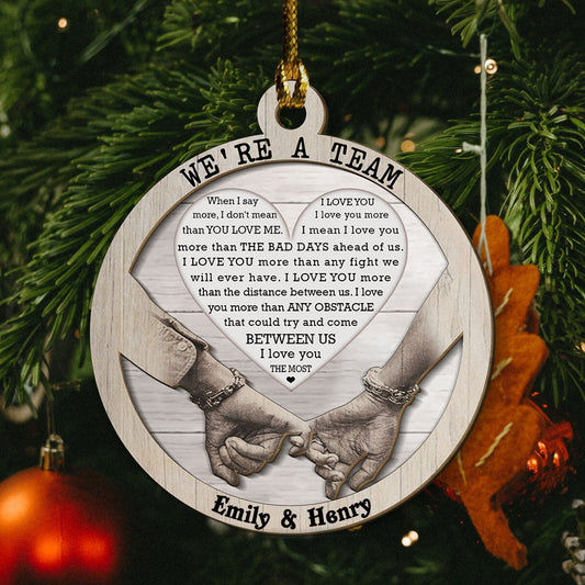 We're A Team Hand In Hand - Personalized Photo Layered Wooden Ornament - Gift For Couple banner-GG_b04a144c-06e1-44df-bbd2-1a158d9ba591.jpg