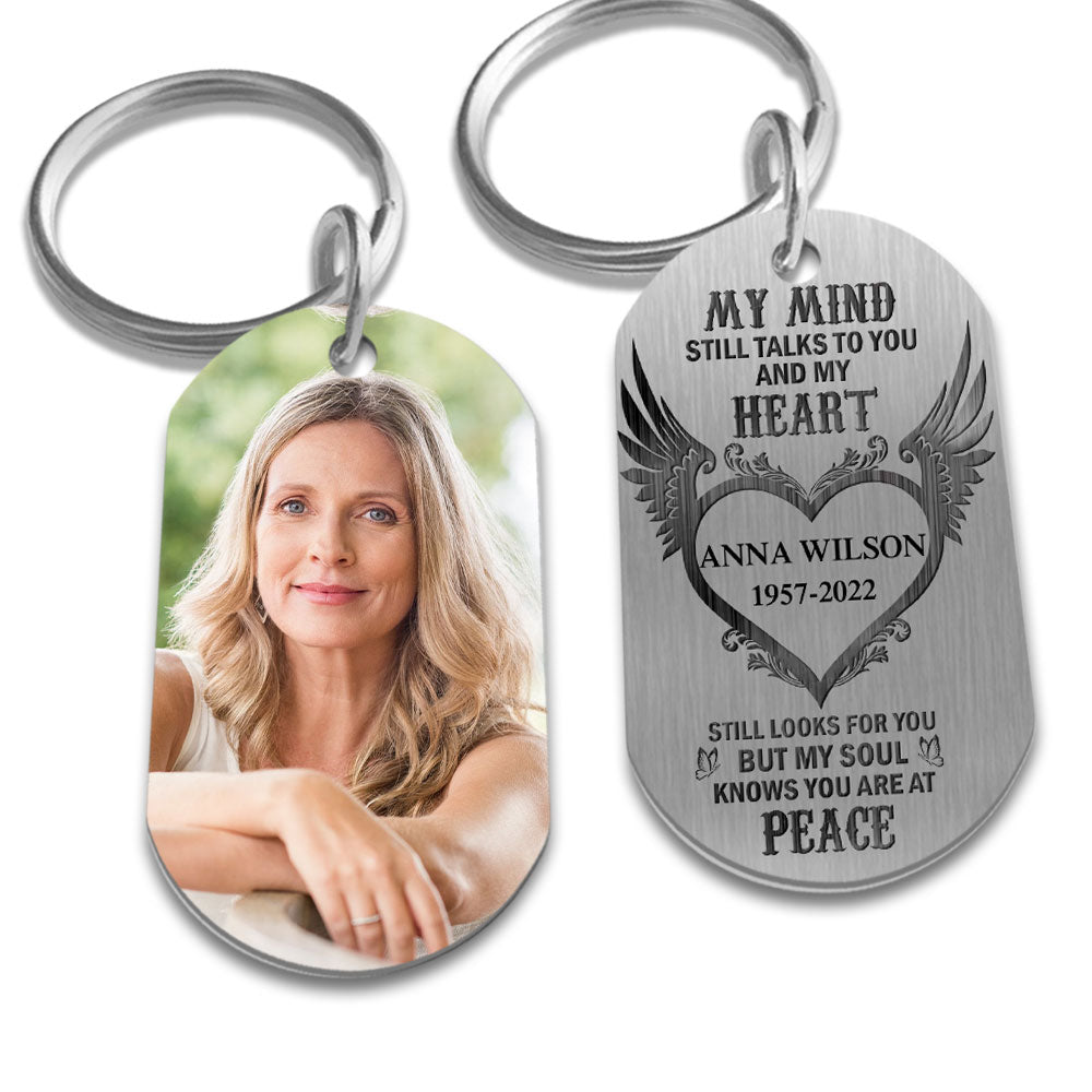 My Soul Knows You Are At Peace - Personalized Photo Stainless Steel Keychain - Memorial banner-GG_e4712c74-c3fd-4a13-8578-822387d19f02.jpg