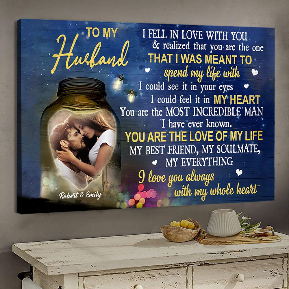 I Fell In Love With You - Personalized Photo Canvas - Gift For Husband banner-GG_e6ecec51-03d9-487a-b6fc-37b12cd5d77c.jpg