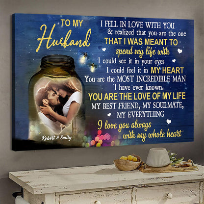 I Fell In Love With You - Personalized Photo Canvas - Gift For Husband banner-GG_e6ecec51-03d9-487a-b6fc-37b12cd5d77c.jpg