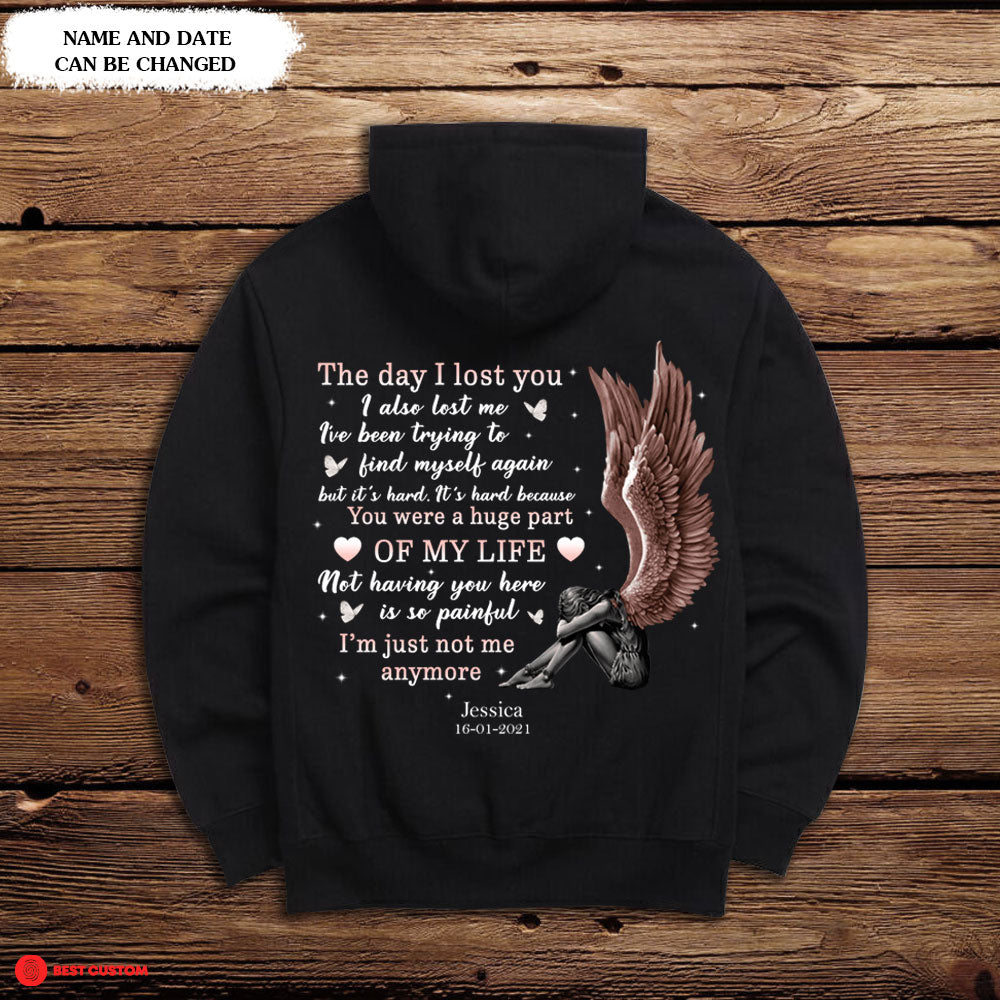 The Day I Lost You Personalized Back Design Apparel Memorial banner-Hoodie-FB_94496074-4236-4add-b8b1-efb742321f0c.jpg