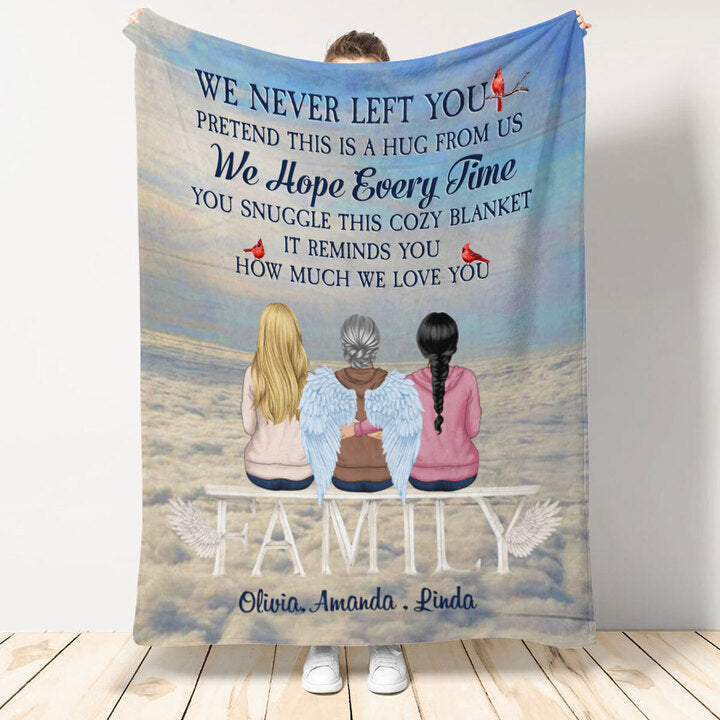 I Am Always With You Personalized Blanket Memorial Gift Remembrance Gift For Family banner-blanker-america-family-gg_720_f68bf832-cee8-4ff0-b6dc-342a992cd6e8.jpg
