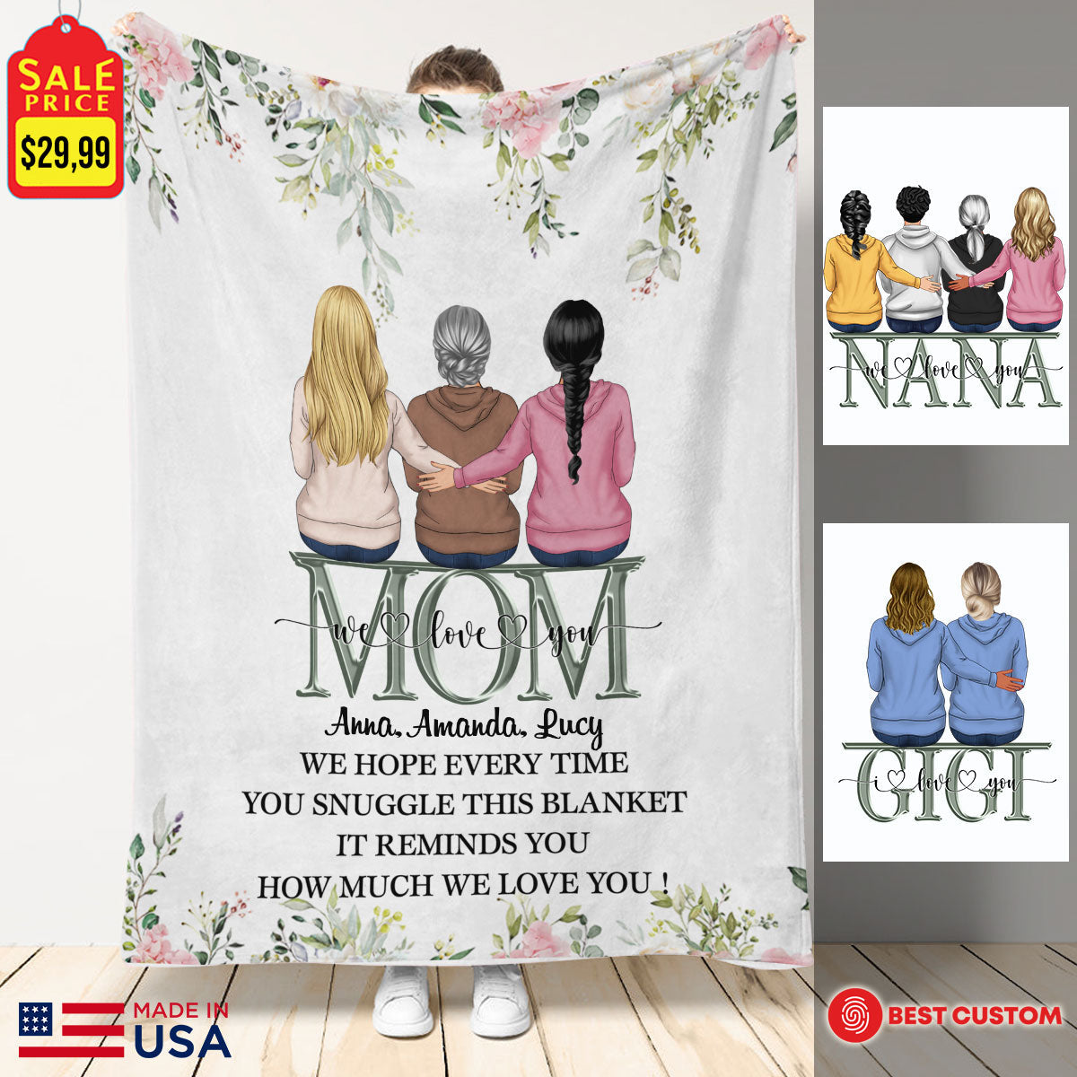 This Blanket Reminds You How Much We Love You - Personalized Blanket Gift For Mom banner-blanket---This-Blanket-Reminds-You---fb_e918c974-cee5-4d2a-90c3-8a069e304795.jpg