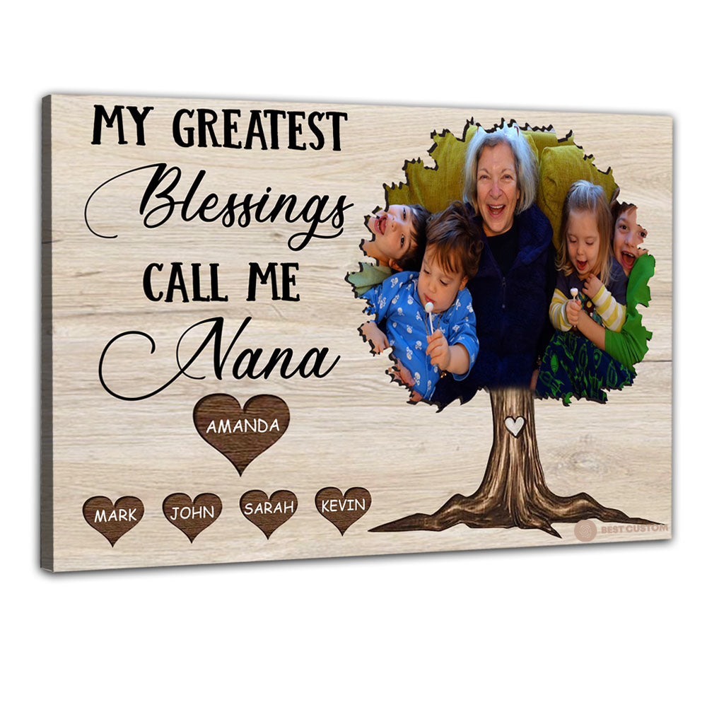 My Greatest Blessings Call Me Nana - Personalized Photo Canvas - Gift For Grandma banner-canvas_f9de7907-4ff4-4ae9-8217-bc64e642592a.jpg