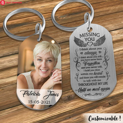 Missing You Until We Meet Again - Personalized Photo Stainless Steel Keychain - Memorial banner-fb_78db6ec1-3914-489c-8ca7-2d0e356687a3.jpg