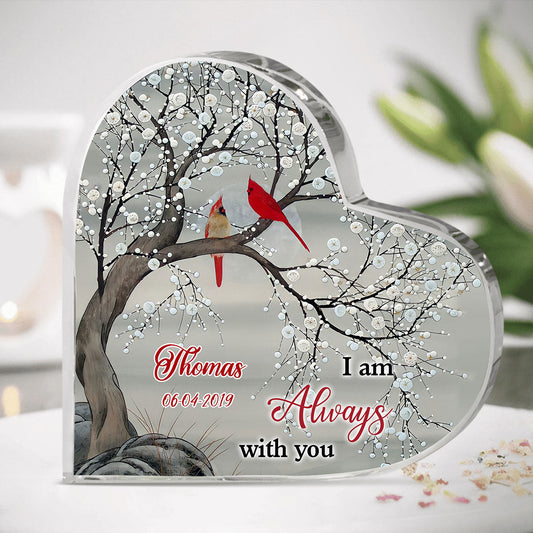 I Am Always With You, Cardinal Personalized Heart Shaped Acrylic Plaque Memorial banner-gg_578cbdf2-61f5-43ff-9e7a-24d236023494.jpg