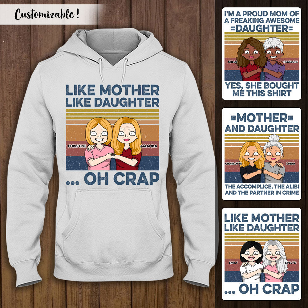 Like Mother Like Daughter Retro Vintage - Personalized Apparel - Gift For Mom banner-hoodie-FB_116d6622-d1d3-4385-9776-5f976ae2959f.jpg