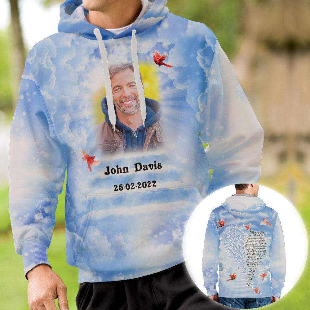 Missing You Always, Cardinal - Personalized Photo 3D All Over Print Shirt - Memorial banner-hoodie-gg_156d5b0c-f449-4c5a-a5e0-25c618831931.jpg