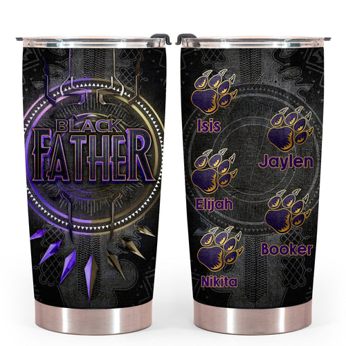 Panther Black Father Personalized Tumbler Gift For Father banner-pantherblackfather-tumbler-gg.jpg