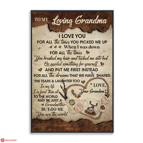 I Love You For All The Times - Personalized Canvas - Gift For Grandma banner-poster_94a7e25d-e3a7-4d84-9d5f-c334d0d110e6.jpg