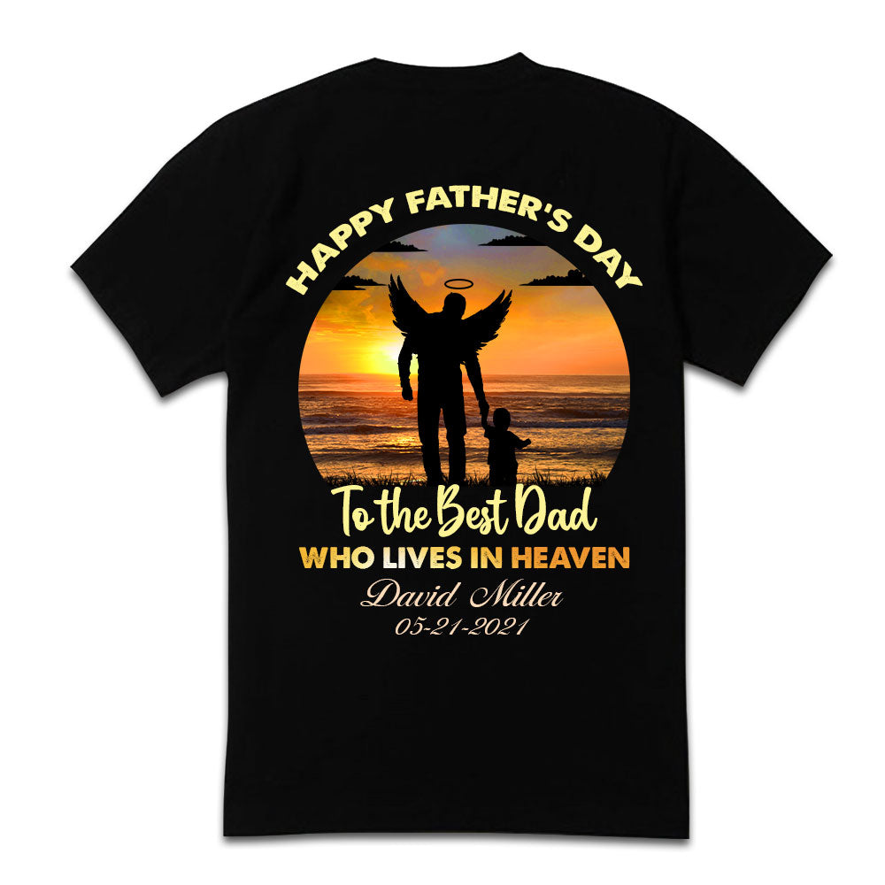 Best Dad In Heaven Personalized Back Design Apparel Memorial banner-t-shirt-GG_0a77b9e0-3477-4fad-aa54-97f2c78a062d.jpg