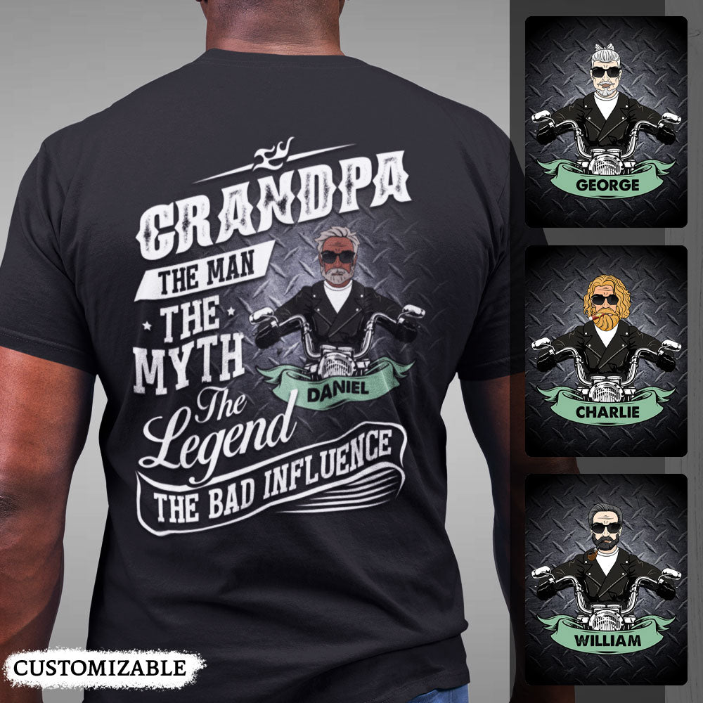 Grandpa The Bad Influence Custom Apparel Gift For Grandfather banner-tshirt-FB_4ed5a575-07f3-456b-90c3-078edc6f722f.jpg