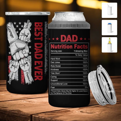 Best Dad Ever - Personalized Can Cooler - Gift For Father, Grandpa, Father's Day Gift banner1_02865880-f998-49b0-abf7-0d1f8d4900b5.jpg