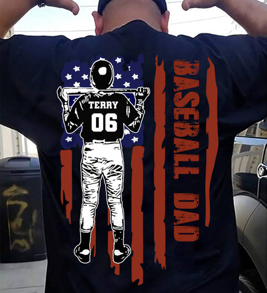 American Baseball Dad Personalized Apparel Gift for Father banner1_0e4b518f-c169-4044-91ac-ab0a05fcd891.jpg