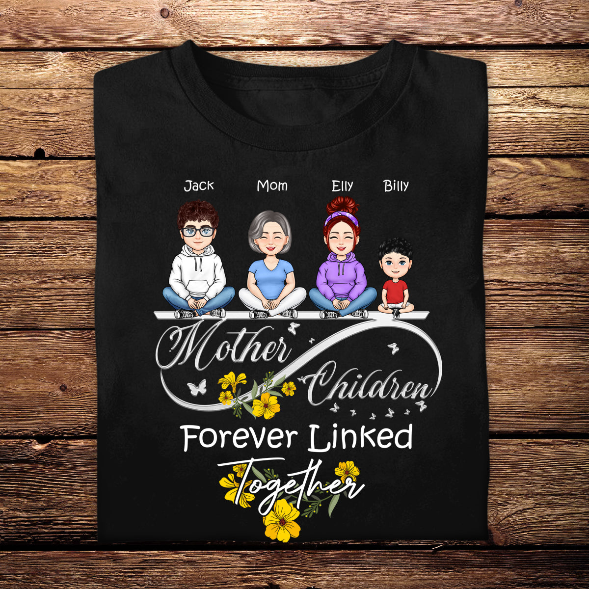 Mother & Children - Personalized Apprael - Mother's Day, Gift For Mother banner1_1df3ce77-c71f-448a-8820-d328c229c52e.jpg