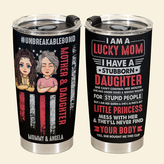 Unbreakablebond A Lucky Mom - Personalized Tumbler - Mother's Day, Loving, Birthday Gift For Mom, Mother, Mama banner1_39d8b5d8-4958-4677-a0da-04d590f3e517.jpg
