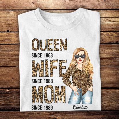 Queen Wife Mom Leopard Woman Custom Apparel Gift For Mom banner1_3b39e89c-c628-4699-a916-1701b5621657.jpg